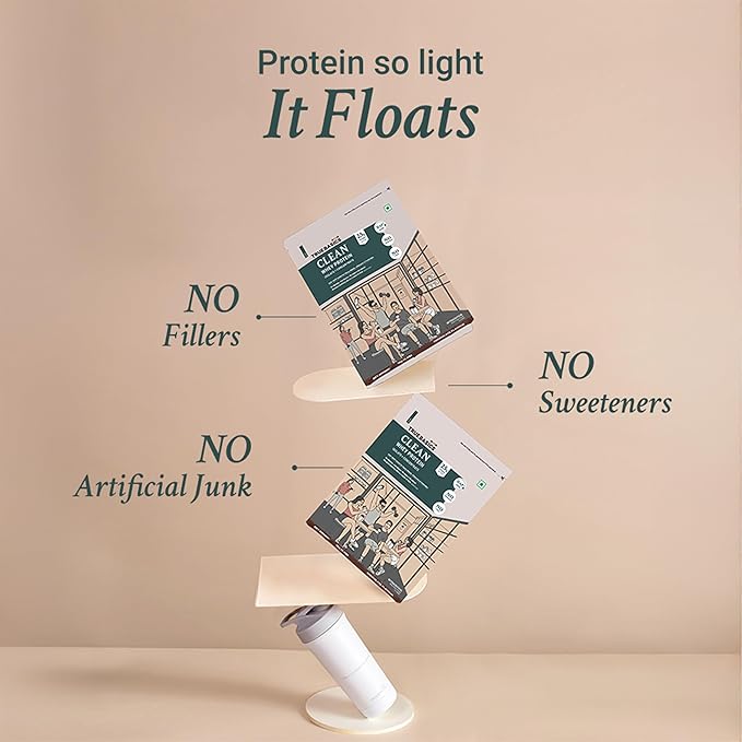 TrueBasics Clean Whey Protein Powder Isolate & Concentrate Blend