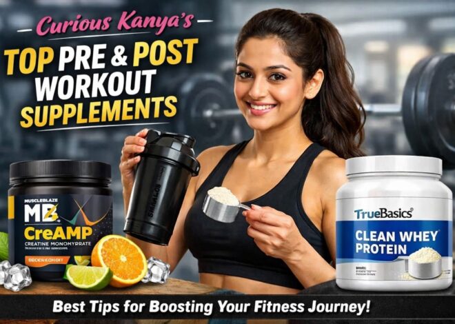 Gym Supplements for Beginners: Top 3 Must-Have Products for Pre and Post Workout