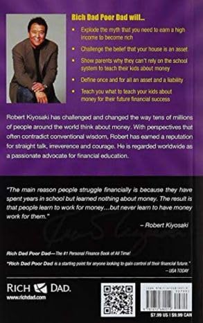  Rich Dad Poor Dad by Robert Kiyosaki